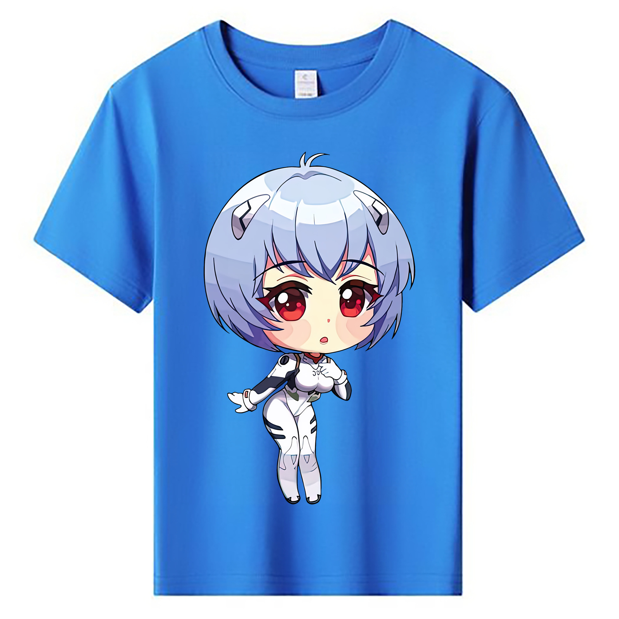 （画像用） EVA 新世紀エヴァンゲリオン 綿100％キッズTシャツ（フロントプリント）